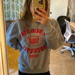 Pink Ohio State Crewneck